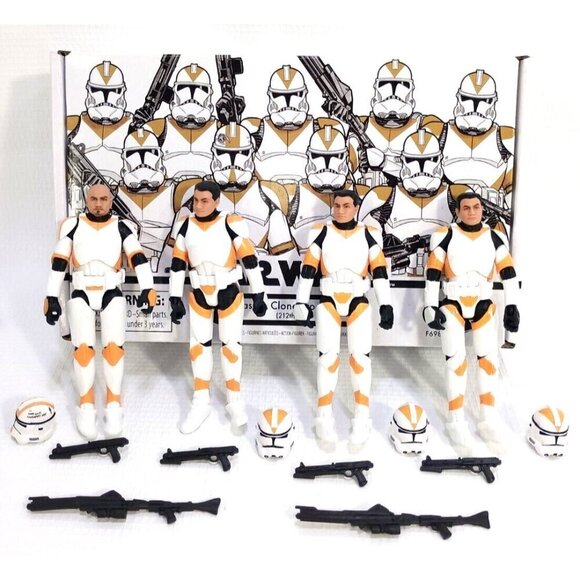 STAR WARS Phase II Clone Trooper 212th action figures HASBRO 2023 NEW, UNOPENED